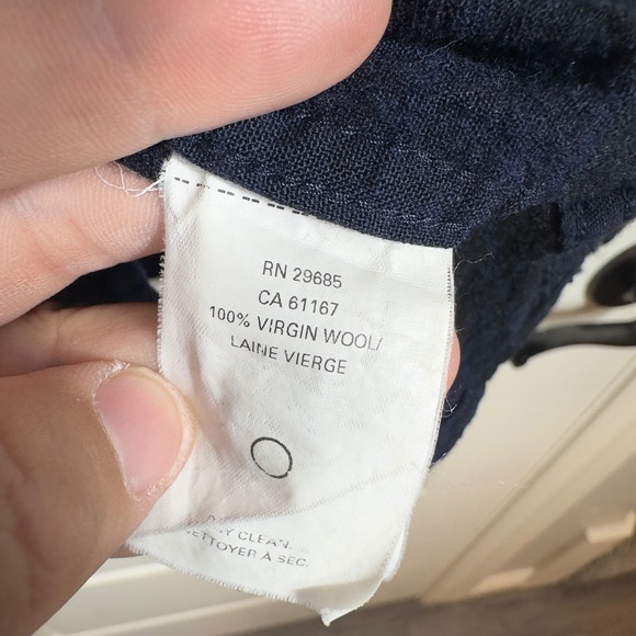 Pendleton Sir Pendleton Clergy Tartan Plaid‎ Button Down Shirt Men L Blue Wool - Picture 3 of 10